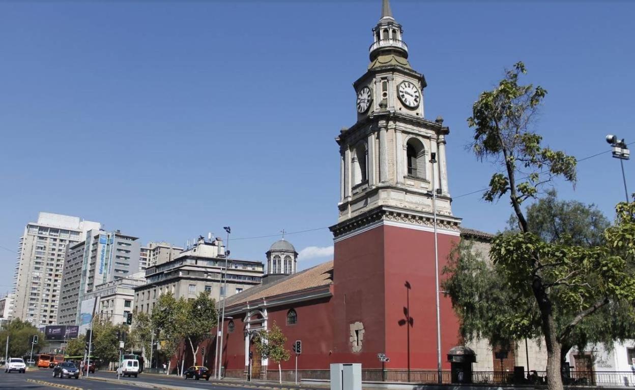 Depto 707 Excelente Ubicacion Metro Sta Lucia, Barrio Paris Londres Centro Santiago Διαμέρισμα Εξωτερικό φωτογραφία